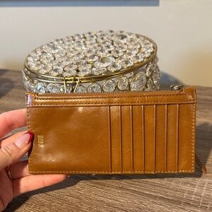 HOBO Tan Leather Wallet